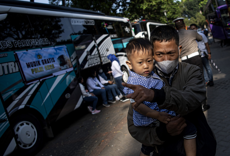 Kloter Pertama Mudik Gratis Polri 2022 