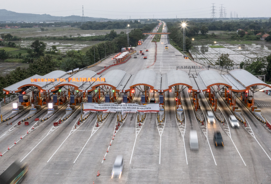 Tansaksi di Gerbang Tol Palimanan Ditiadakan