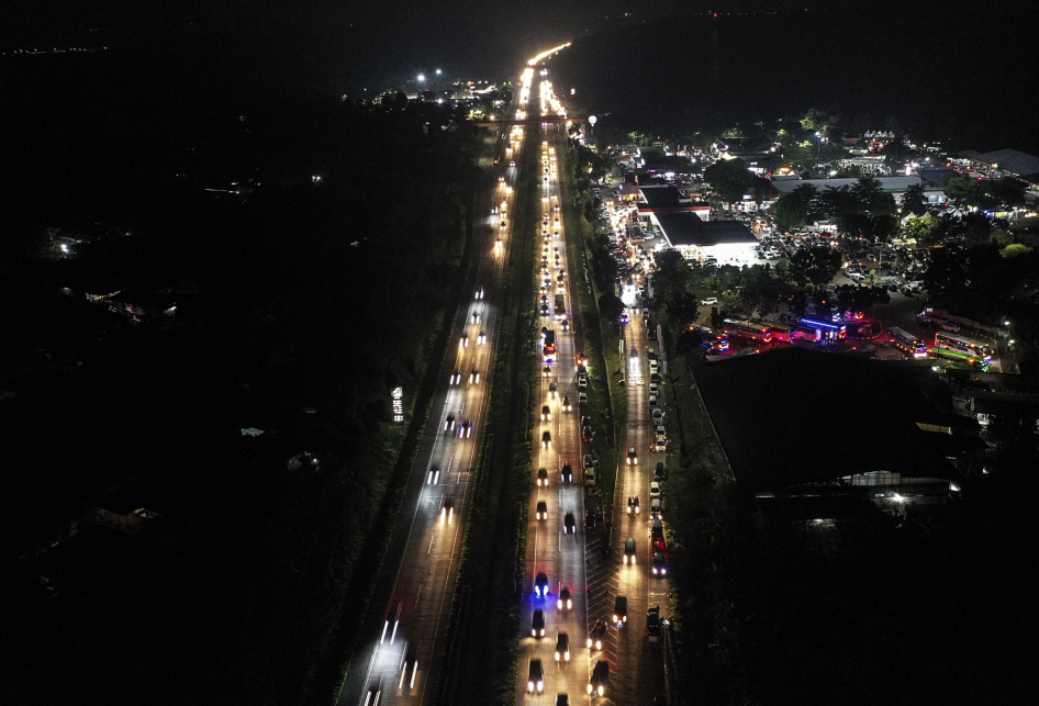 Rekayasa Jalur Satu Arah di Tol