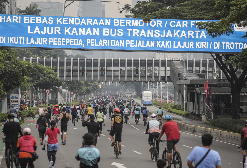 Car Free Day di Jakarta