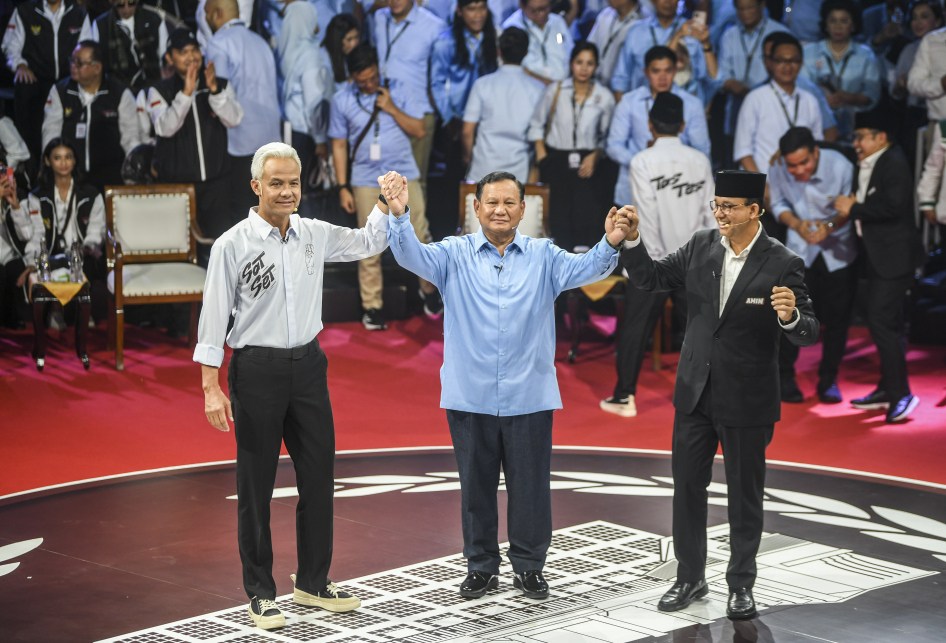 Debat perdana Capres Cawapres