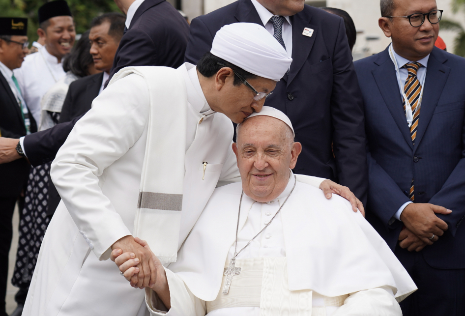 Kunjungan Paus Fransiskus ke Istiqlal.