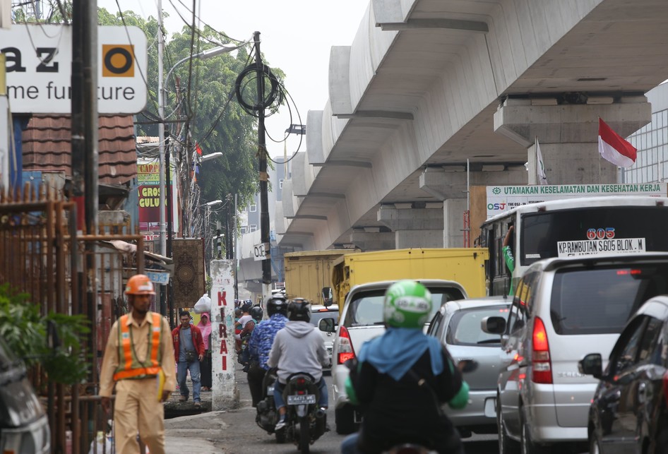 MRT di Jalan RS Fatmawati