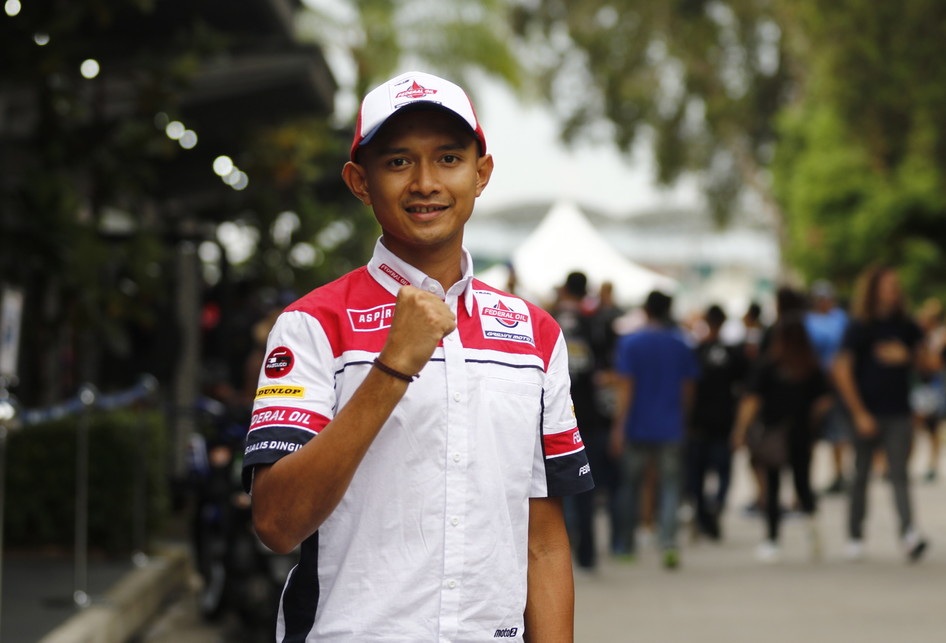 Dimas Ekky Pratama Balapan di Moto2