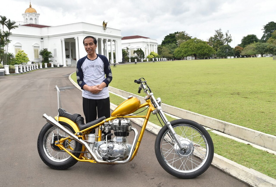 Presiden Joko Widodo Beli Motor Chopper
