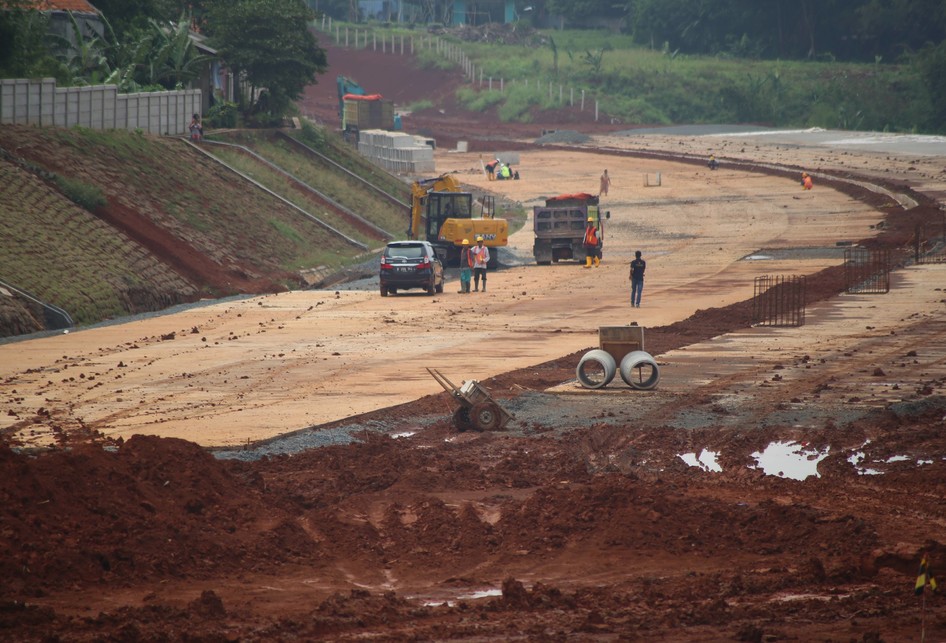 Pembangunan Proyek Tol Kunciran-Serpong Tangerang