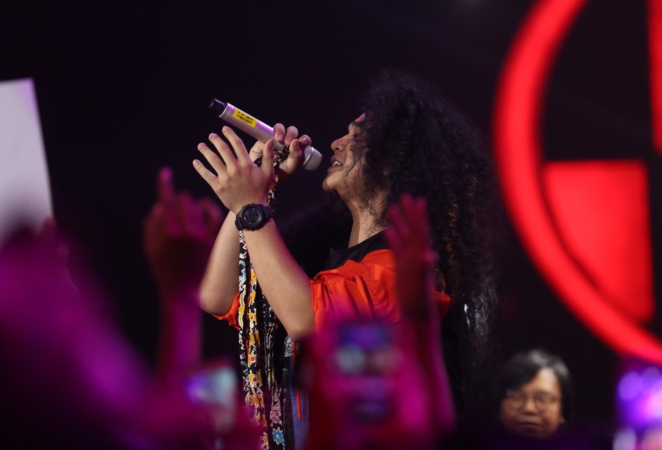 Top 9 Indonesian Idol 2018 di MNC Tower Kebon Jeruk, Jakarta