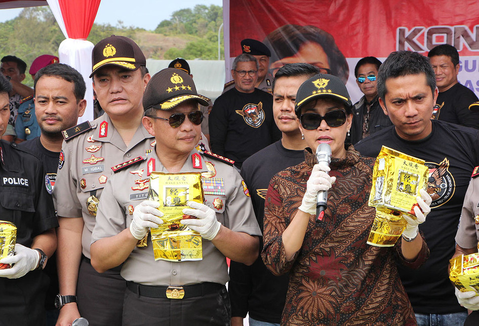 Pengungkapan Kasus 1,6 Ton Sabu di Batam