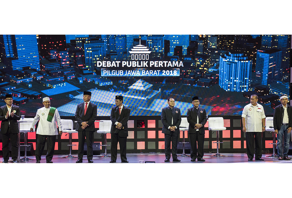 DEBAT CALON GUBERNUR JAWA BARAT