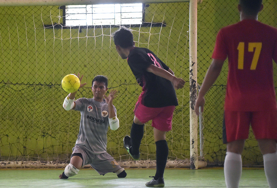 Eman Sulaeman Jadi Kiper Difabel Terbaik di Homeless World Cup