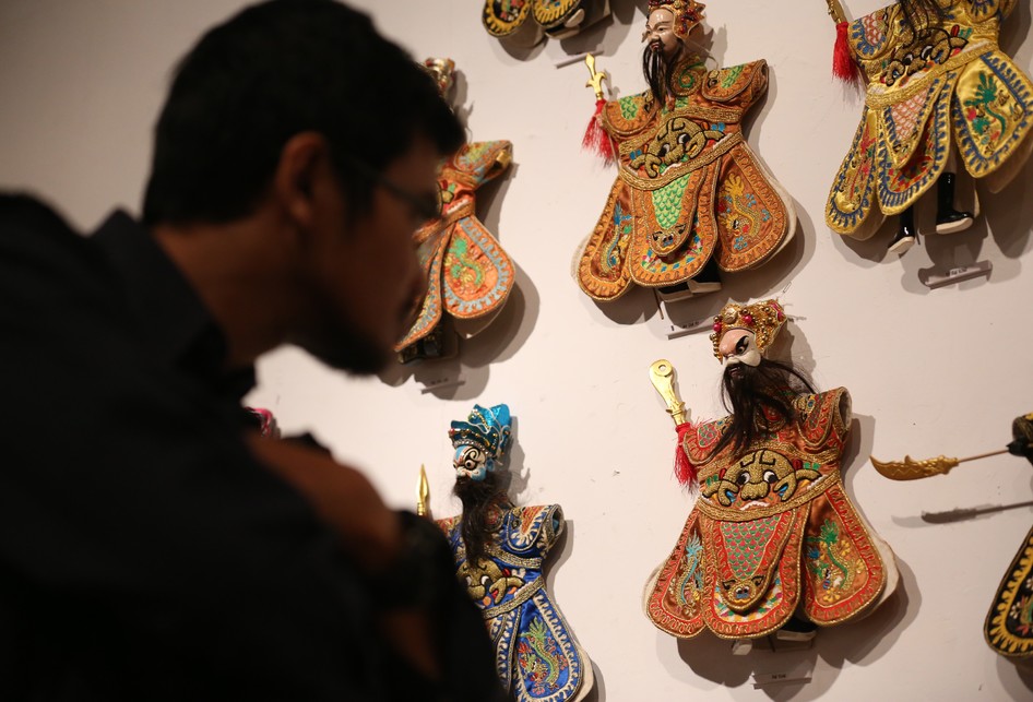 Pameran Wayang Potehi di Bentara Budaya Jakarta - Kompas.com