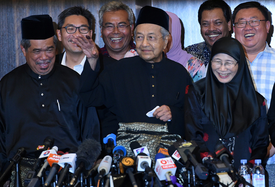 Mahathir Mohamad Juara Pemilu Malaysia