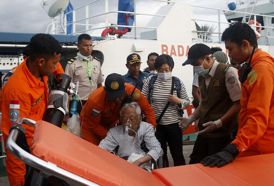 Tim SAR Aceh Evakuasi Warga Jepang dari Kapal Pesiar Ocean Dream