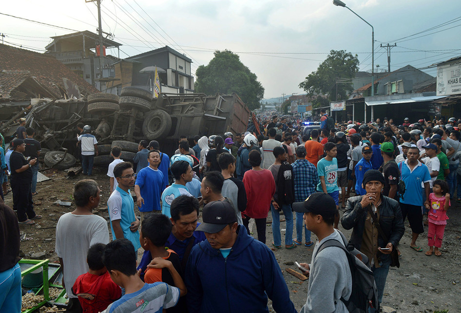 Kecelakaan di Bumiayu Brebes