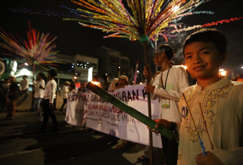 Malam Takbiran 2018 di Tanah Abang