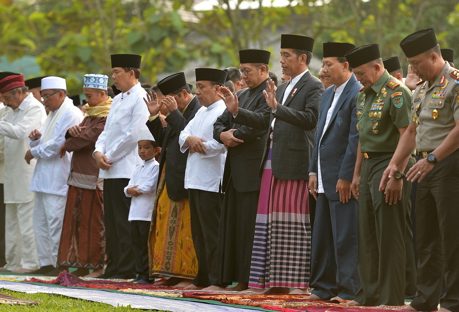 PRESIDEN SALAT IDUL FITRI DI BOGOR