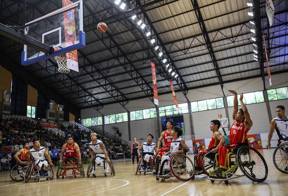 Test Event Para Games Invitational Tournament Pebasket Kursi Rod