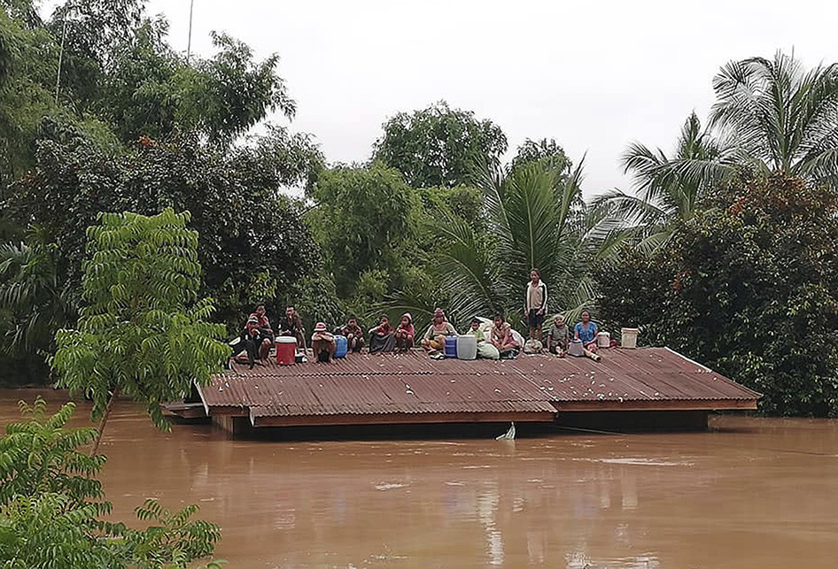 Insiden Bendungan di Laos Jebol