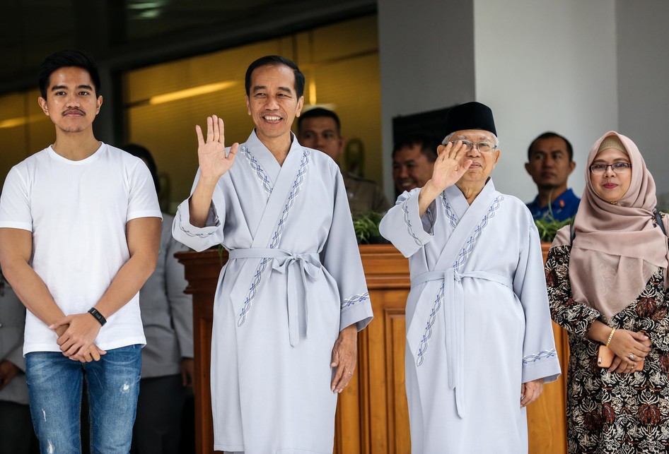 Joko Widodo dan Ma'ruf Amin Pemeriksaan Kesehatan