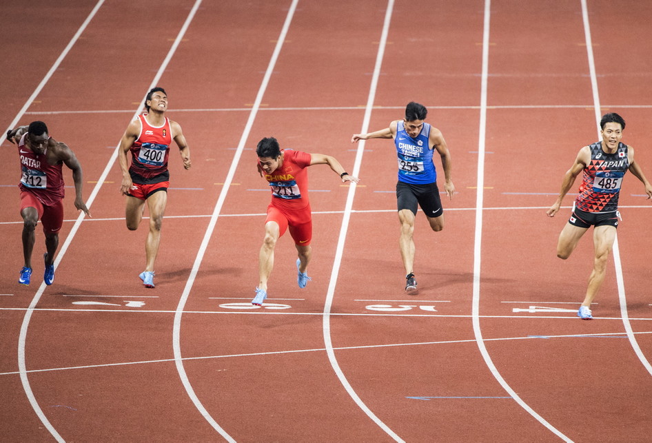 ATLETIK - FINAL LARI 100M PUTRA