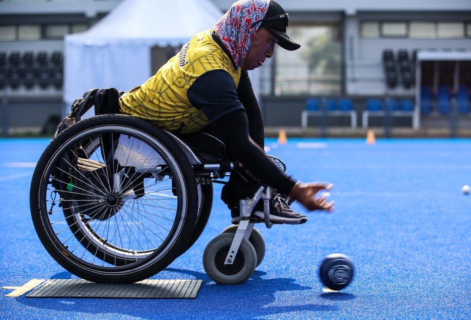 Atlet Lawn Bowls Asian Para Games 2018