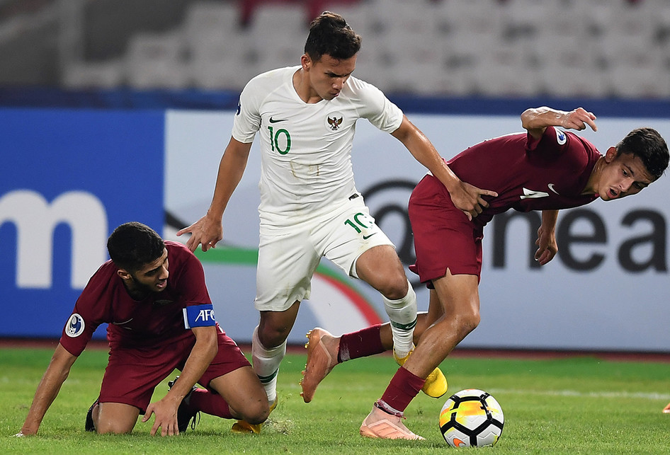 Piala Asia U-19, Indonesia Vs Qatar