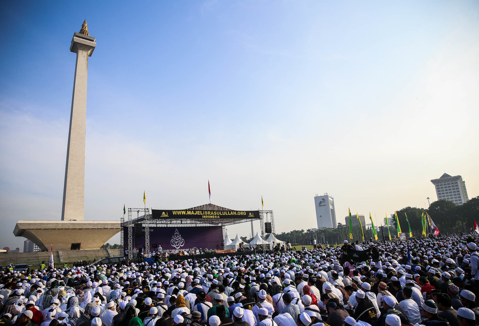 Perayaan Maulid Nabi Muhammad SAW 1440 H 2018 di Monas